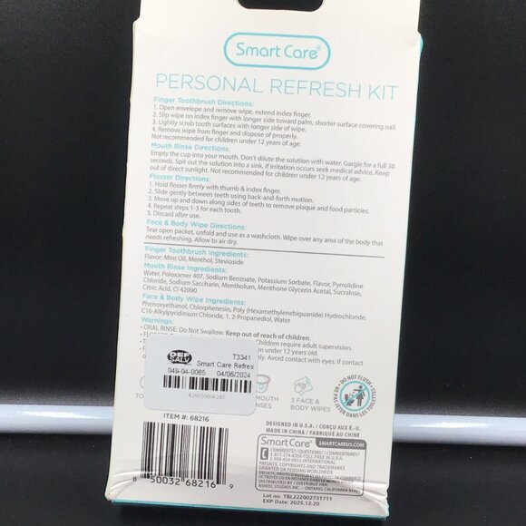 Smart Care Refresh Toothcare Kit 12 Pieces - Picture 3 of 3
